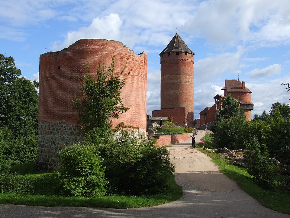 Turaida Castle above the Gauja valley, Sigulda